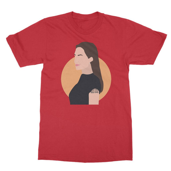 Angelina Jolie T-Shirt (Hollywood Icon Collection, Big Print)