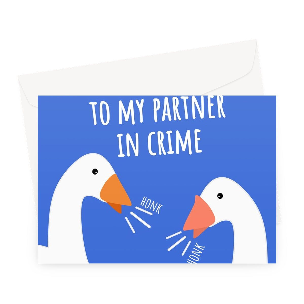 Valentine partner good SIMPLE CUSTOM Greeting Card