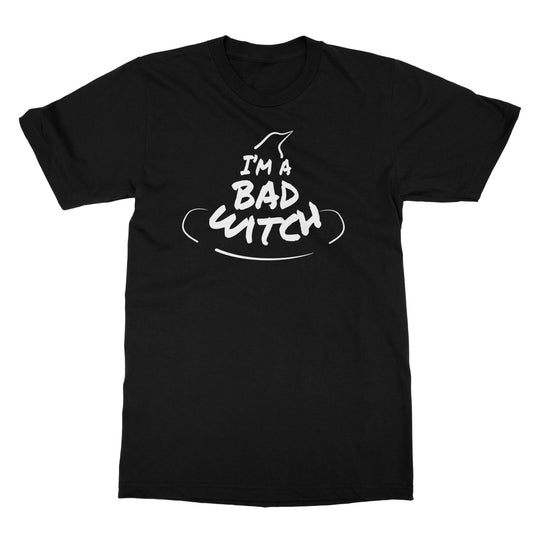 Halloween Apparel - I'm a Bad Witch  Softstyle T-Shirt