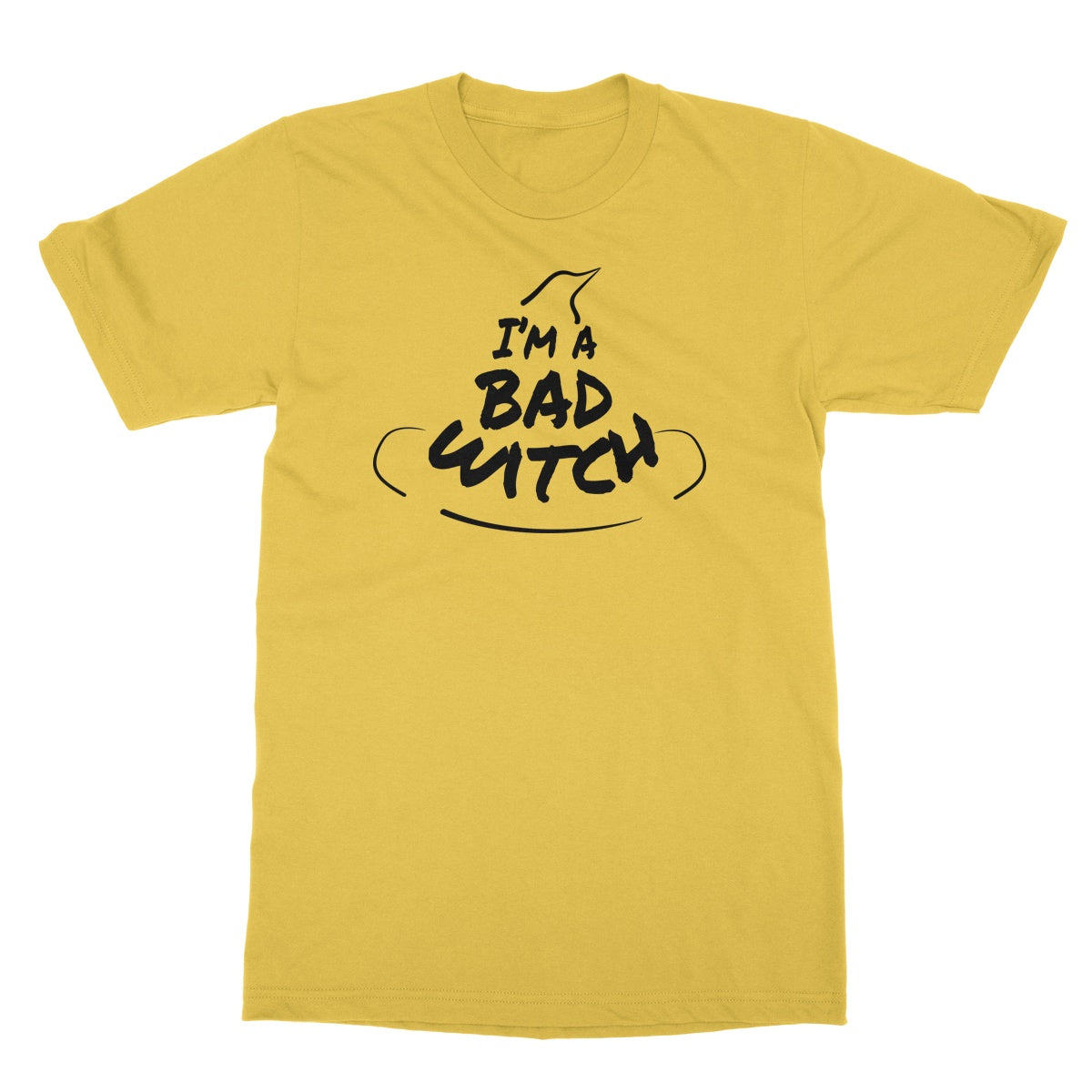 Halloween Apparel - I'm a Bad Witch  Softstyle T-Shirt