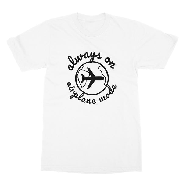 In-Flight Fashion - Always On Airplane Mode T-Shirt