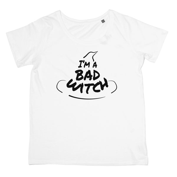 Halloween Apparel - I'm a Bad Witch  Women's Retail T-Shirt