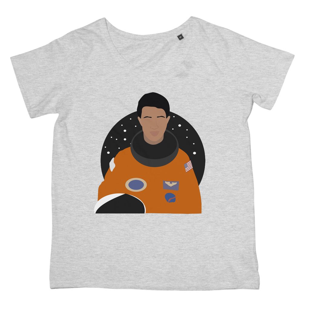 Mae C Jemison T-Shirt (Cultural Icon Collection, Women's Fit, Big Print)