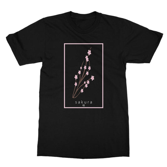 Nature Collection Apparel - Japanese Sakura Softstyle T-Shirt